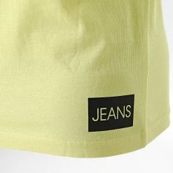 Remise 🎁 Tee 👕 Shirt Enfant Institutional 0297 Jaune de Calvin Klein ⭐ -Calvin Klein Soldes Magasin calvin klein 328564 IU0IU00298 ZIW 20220728T160916 03