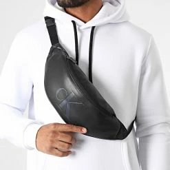 Sortie 🥰 Sac Banane Monogram Soft 9768 Noir de Calvin Klein 😉 -Calvin Klein Soldes Magasin calvin klein 328616 K50K509768 BDS 20220729T162242 03