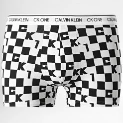 Tout neuf 🛒 Boxer CK One NB2216A Noir Blanc de Calvin Klein 🛒