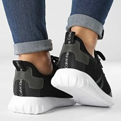 Bon marché 👏 Baskets Femme Sporty Runner EVA Slip-On 0687 Black de Calvin Klein 😉 -Calvin Klein Soldes Magasin calvin klein 329079 YW0YW00687 BDS 20220805T160536 04