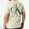 Acheter ✨ Tee 👕 Shirt High Shine CK 0880 Vert Kaki Clair de Calvin Klein 🌟