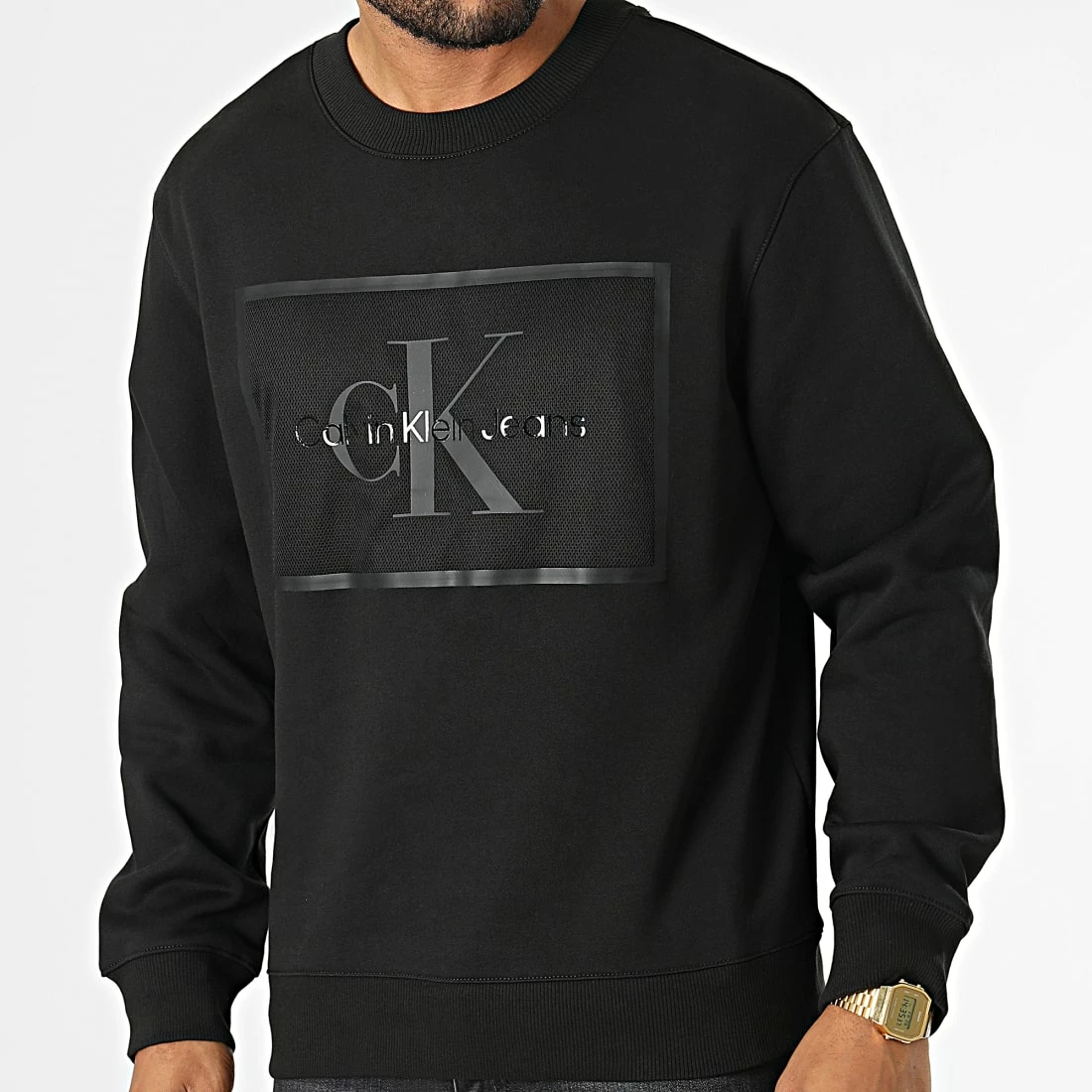 Le moins cher ✨ Sweat Crewneck 1880 Noir de Calvin Klein ⌛ 1 Le moins cher ✨ Sweat Crewneck 1880 Noir de Calvin Klein ⌛