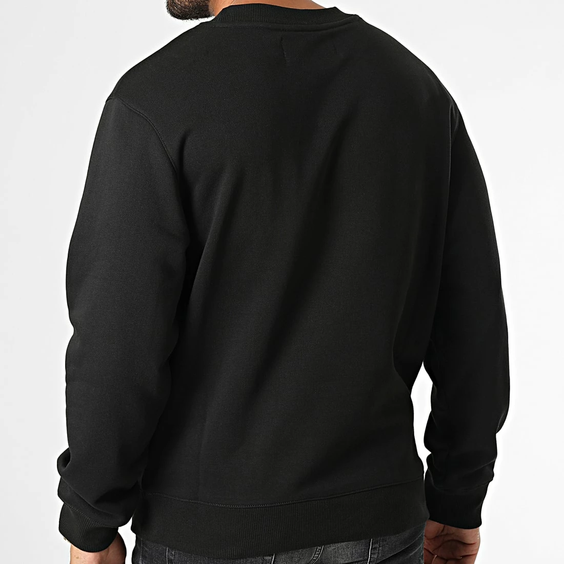 Le moins cher ✨ Sweat Crewneck 1880 Noir de Calvin Klein ⌛ 4 Le moins cher ✨ Sweat Crewneck 1880 Noir de Calvin Klein ⌛ – Image 4