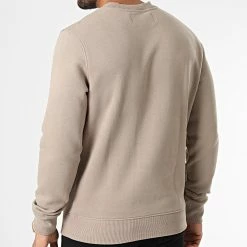 Budget 😀 Sweat Crewneck 1900 Beige de Calvin Klein 🧨 -Calvin Klein Soldes Magasin calvin klein 329704 J30J321900 A03 20220729T161122 04