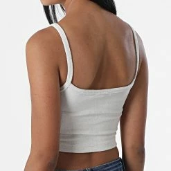 Bon marché 🥰 Débardeur Femme Monogram Towelling 8128 Beige de Calvin Klein 🎉 -Calvin Klein Soldes Magasin calvin klein 329763 J20J219128 ACF 20220802T160810 04