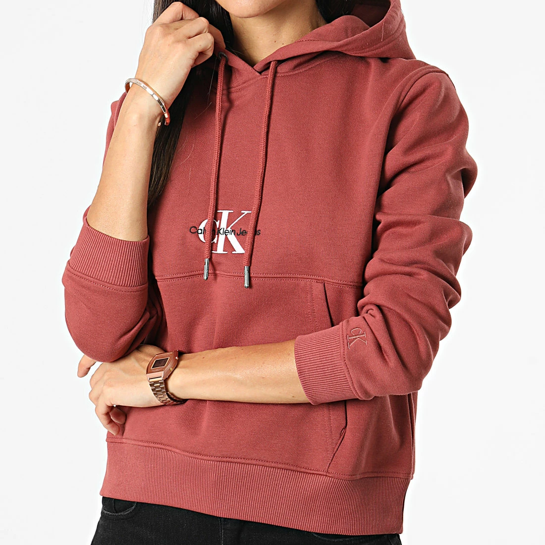 Top 10 ⌛ Sweat Capuche Femme Monologo 8983 Rouge Brique de Calvin Klein 🤩 1 Top 10 ⌛ Sweat Capuche Femme Monologo 8983 Rouge Brique de Calvin Klein 🤩