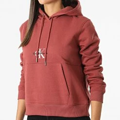 Top 10 ⌛ Sweat Capuche Femme Monologo 8983 Rouge Brique de Calvin Klein 🤩 6 Top 10 ⌛ Sweat Capuche Femme Monologo 8983 Rouge Brique de Calvin Klein 🤩 -Calvin Klein Soldes Magasin calvin klein 329769 J20J218983 XLN 20220808T161207 03