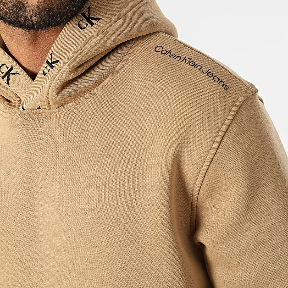 Meilleur prix 😀 Sweat Capuche 1883 Camel de Calvin Klein 😀 2 Meilleur prix 😀 Sweat Capuche 1883 Camel de Calvin Klein 😀 – Image 2