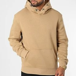 Meilleur prix 😀 Sweat Capuche 1883 Camel de Calvin Klein 😀 6 Meilleur prix 😀 Sweat Capuche 1883 Camel de Calvin Klein 😀 -Calvin Klein Soldes Magasin calvin klein 329775 J30J321883 GV7 20220728T144725 03