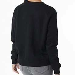 Promo 🌟 Sweat Crewneck Monogram Logo 8982 Noir de Calvin Klein 🔥 -Calvin Klein Soldes Magasin calvin klein 329859 J20J218982 BEH 20220803T155857 04