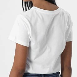 Meilleure vente 👏 Lot De 2 Tee 👚 Shirts Femme 9734 Blanc Rouge de Calvin Klein ✔️ -Calvin Klein Soldes Magasin calvin klein 329866 J20J219734 XL6 20220802T160825 04