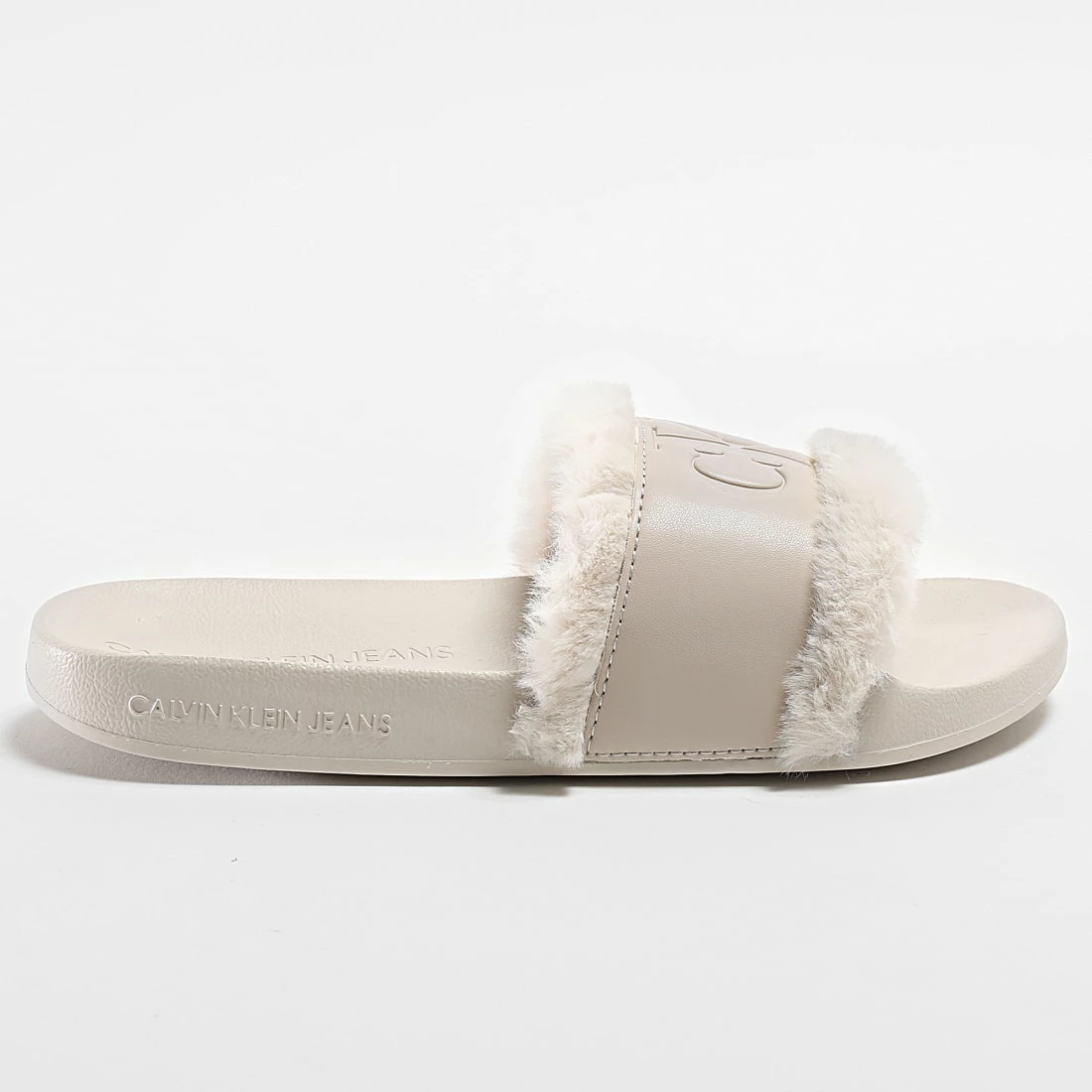 Budget 🔔 Claquettes Femme Slide 0754 Beige de Calvin Klein 😀 3 Budget 🔔 Claquettes Femme Slide 0754 Beige de Calvin Klein 😀 – Image 3