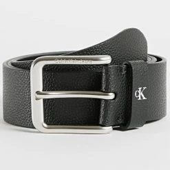 Bon marché 🧨 Ceinture Round Classic 9889 Noir de Calvin Klein ⭐