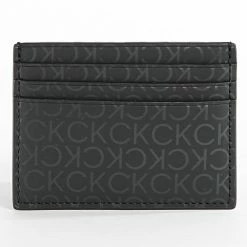 Bon marché ⌛ Porte-cartes Mono Cardholder 9761 Noir de Calvin Klein 👏