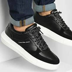 Les meilleures critiques de 🥰 Baskets Chunky Cupsole Gel Backtab 0554 Black de Calvin Klein 😍