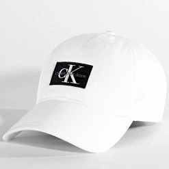 Sortie 😀 Casquette Badge 9486 Blanc de Calvin Klein ⭐