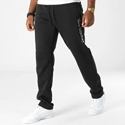Nouveau 👏 Pantalon Jogging Institutionnal Shine Blocking 2566 Noir de Calvin Klein 🔥