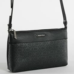 Sortie 🌟 Sac A Main Femme CK Must Mono 9889 Noir de Calvin Klein 🎉