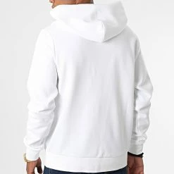 Coupon 😉 Sweat Capuche Micro Logo Repreve 9927 Blanc de Calvin Klein 🧨 -Calvin Klein Soldes Magasin calvin klein 331721 K10K109927 YAF 20220811T151136 04