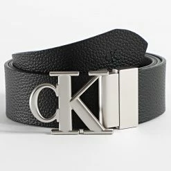 Vente flash 👏 Ceinture Réversible Classic Monogram 9914 Noir de Calvin Klein 👏 7 Vente flash 👏 Ceinture Réversible Classic Monogram 9914 Noir de Calvin Klein 👏 -Calvin Klein Soldes Magasin calvin klein 331769 K50K509914 BDS 20221122T075835 05