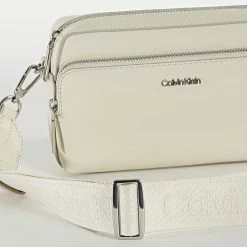 Le moins cher 🔥 Sac A Main Femme CK Must 9888 Beige de Calvin Klein 👍 -Calvin Klein Soldes Magasin calvin klein 331854 K60K609888 YAV 20220818T122403 03