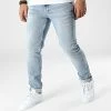 Promo 🧨 Jean Slim Taper 2298 Bleu Denim de Calvin Klein 😀
