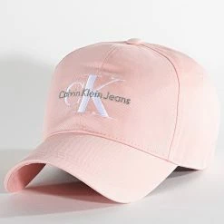 Le moins cher 😀 Casquette Femme Monogram 6624 Rose de Calvin Klein 🛒