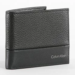 Offres 😍 Portefeuille Subtle Mix Bifold 9182 Noir de Calvin Klein 😀