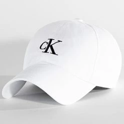 Le moins cher ❤️ Casquette Femme Spec Type 0128 Blanc de Calvin Klein 🔔