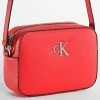 Promo 🔔 Sac A Main Femme Minimal Monogram 0085 Rouge de Calvin Klein 🔥