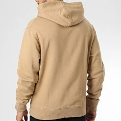 Vente flash 🧨 Sweat Capuche 0604 Beige de Calvin Klein 👏 -Calvin Klein Soldes Magasin calvin klein 333045 J30J320604 GV7 20220818T150625 04