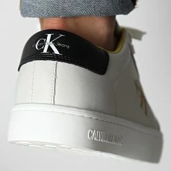 Coupon 🎁 Baskets Classic Cupsole 0491 Cirrus Grey Dune Yellow de Calvin Klein 🎉 -Calvin Klein Soldes Magasin calvin klein 333190 YM0YM00491 0IS 20220818T161423 04