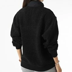 Offres 💯 Sweat Col Zippé Femme Fourrure 2196 Noir de Calvin Klein ⌛ -Calvin Klein Soldes Magasin calvin klein 333250 J30J322196 BEH 20220823T145724 04