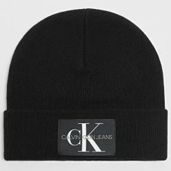 Coupon ✔️ Bonnet Monologo Patch 6246 Noir de Calvin Klein 🛒