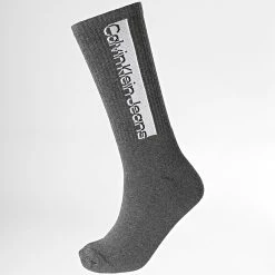 Le moins cher 😉 Lot De 3 Paires De Chaussettes 701218735 Gris Anthracite Chiné de Calvin Klein 😉 -Calvin Klein Soldes Magasin calvin klein 333599 701218735 003 20220830T113151 03