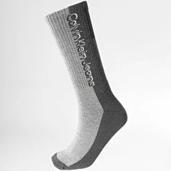 Le moins cher 😉 Lot De 3 Paires De Chaussettes 701218735 Gris Anthracite Chiné de Calvin Klein 😉 -Calvin Klein Soldes Magasin calvin klein 333599 701218735 003 20220830T113152 04