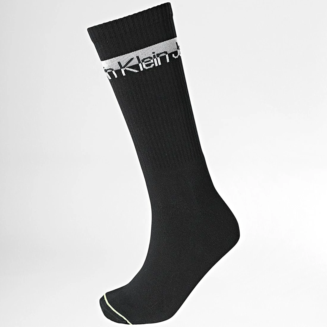 Remise ✔️ Lot De 3 Paires De Chaussettes 701218735 Noir Gris Chiné de Calvin Klein ✨ 2 Remise ✔️ Lot De 3 Paires De Chaussettes 701218735 Noir Gris Chiné de Calvin Klein ✨ – Image 2