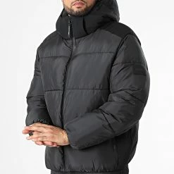 Coupon 😍 Doudoune Capuche Mix Media 0329 Noir de Calvin Klein 🌟 6 Coupon 😍 Doudoune Capuche Mix Media 0329 Noir de Calvin Klein 🌟 -Calvin Klein Soldes Magasin calvin klein 333845 K10K110329 BEH 20220825T155111 03