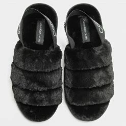 Top 10 🎁 Chaussons Femme Home 0751 Noir de Calvin Klein ⌛