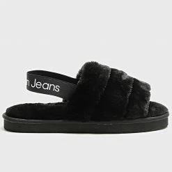 Top 10 🎁 Chaussons Femme Home 0751 Noir de Calvin Klein ⌛ -Calvin Klein Soldes Magasin calvin klein 334084 YW0YW00751 BDS 20220906T144141 03