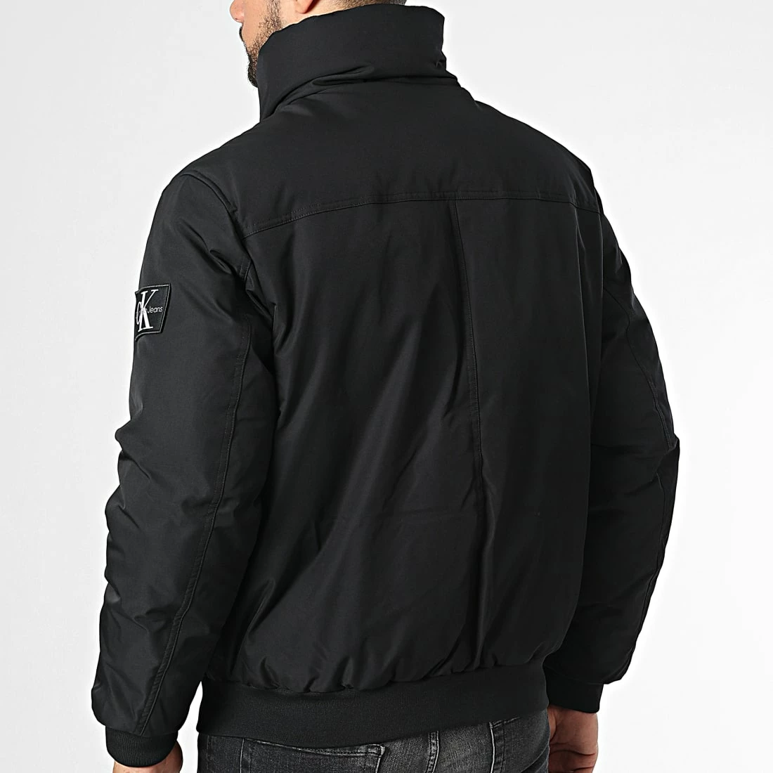 Budget 🌟 Blouson Non Down Technical 2181 Noir de Calvin Klein ✔️ 4 Budget 🌟 Blouson Non Down Technical 2181 Noir de Calvin Klein ✔️ – Image 4