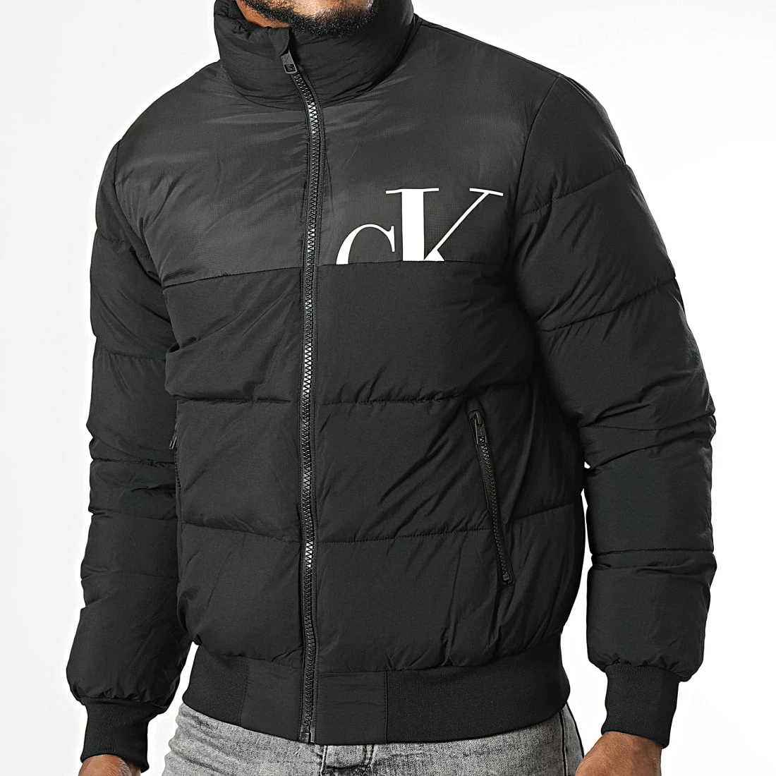 Le moins cher ⭐ Doudoune Cut Off CK 1973 Noir de Calvin Klein 🛒 3 Le moins cher ⭐ Doudoune Cut Off CK 1973 Noir de Calvin Klein 🛒 – Image 3