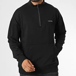 Remise ❤️ Sweat Col Zippé NM2299E Noir de Calvin Klein 😉 6 Remise ❤️ Sweat Col Zippé NM2299E Noir de Calvin Klein 😉 -Calvin Klein Soldes Magasin calvin klein 336311 NM2299E UB1 20220915T145828 03