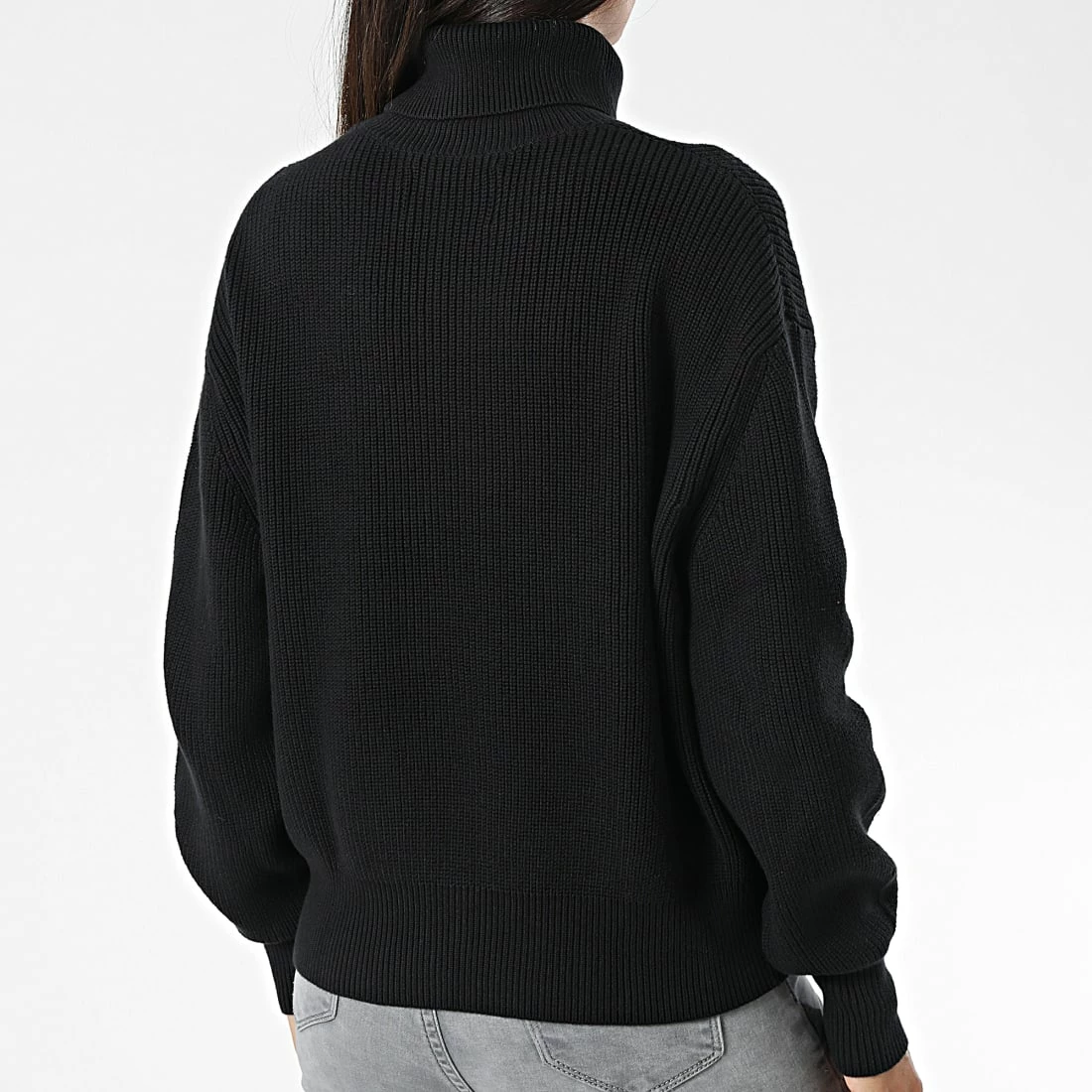 Meilleure affaire 🎉 Pull Col Roulé Femme 9774 Noir de Calvin Klein 🌟 4 Meilleure affaire 🎉 Pull Col Roulé Femme 9774 Noir de Calvin Klein 🌟 – Image 4