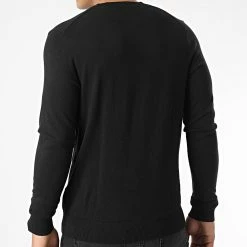 De gros 🧨 Pull 2058 Noir de Calvin Klein 😍 -Calvin Klein Soldes Magasin calvin klein 336637 J30J322058 BEH 20221027T155710 04