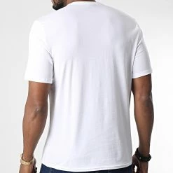 Vente flash ⭐ Tee 👚 Shirt NM1903E Blanc de Calvin Klein 👍 -Calvin Klein Soldes Magasin calvin klein 337806 NM1903E 6OB 20221021T151752 04