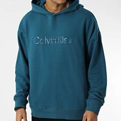 Meilleure affaire ✨ Sweat Capuche NM2353E Bleu Foncé de Calvin Klein 😍 -Calvin Klein Soldes Magasin calvin klein 337809 NM2353E CGQ 20221026T135219 03