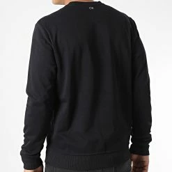 Meilleure vente 🔥 Sweat Crewneck GMF2A319 Noir de Calvin Klein 👏 -Calvin Klein Soldes Magasin calvin klein 337887 GMF2W319 BAE 20221027T155511 04