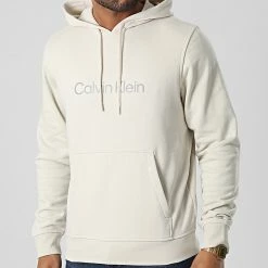 Promo ⌛ Sweat Capuche Réfléchissant GMS2W304 Beige de Calvin Klein 🛒 6 Promo ⌛ Sweat Capuche Réfléchissant GMS2W304 Beige de Calvin Klein 🛒 -Calvin Klein Soldes Magasin calvin klein 338130 GMS2W304 2JX 20221104T151141 03