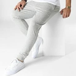 Promo 👍 Pantalon Jogging GMS2P606 Gris Chiné de Calvin Klein 😀 -Calvin Klein Soldes Magasin calvin klein 338299 GMS2P606 P7A 20221108T144604 03